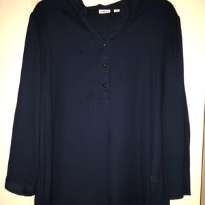 XL Cato 3/4 sleeve blouse